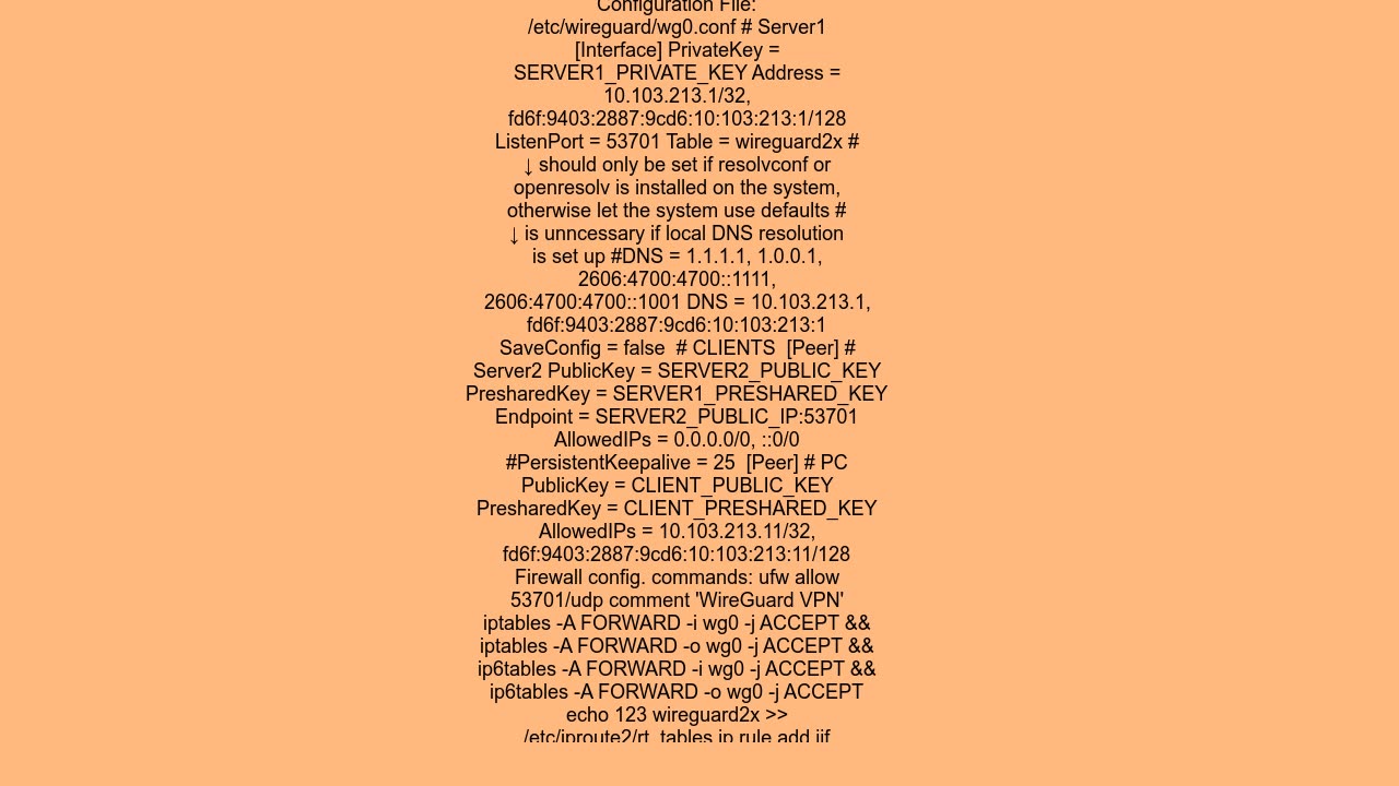 Chaining WireGuard Servers Can ping both from client, but can't access internet. IP routing iss