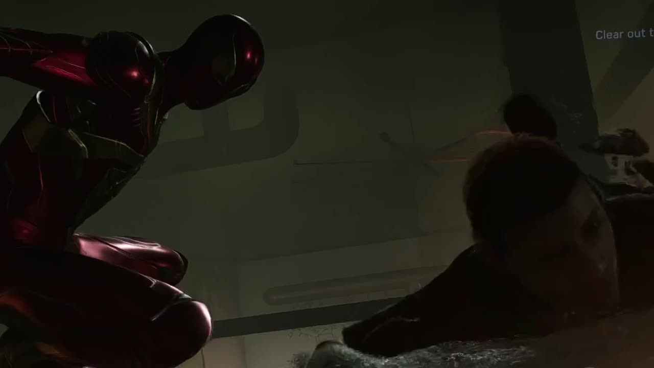 Showing off my Stealth Skills to Yuri.