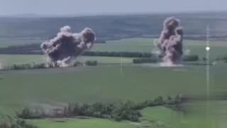 Russian Air Force Pounds Ukrainian Defenses Near Vолодимирка With Impunity