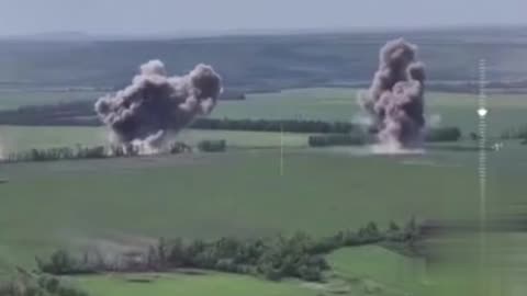 Russian Air Force Pounds Ukrainian Defenses Near Vолодимирка With Impunity