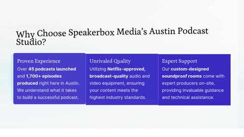 Elevate Your Voice: Discover Austin’s Premier Podcast Studio with Speakerbox Media