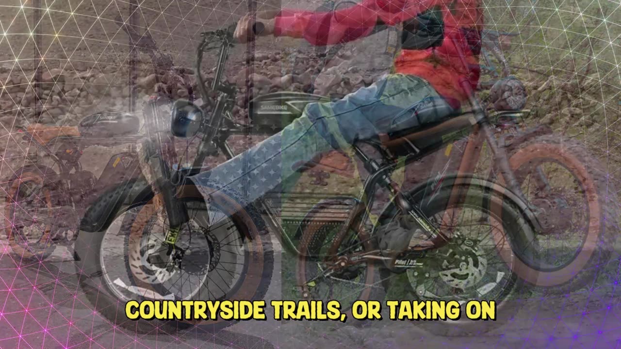 SAMEBIKE M20 48V 16Ah 1000W Motor Electric Bike Max Speed 45km/h 20*4inch Fat tire Samebike