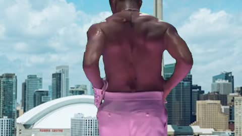 People in Toronto when it's hot summer