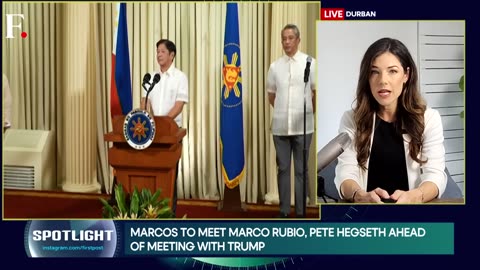 Philippines' Marcos In Washington To Meet Trump; Trade, South China Sea On Agenda | Spotlight |N18G