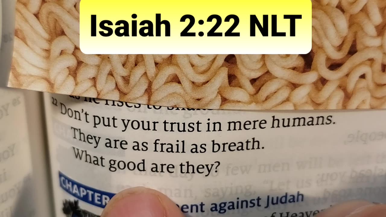 Don’t put your trust in mere humans. They are as frail as breath. What good are they?