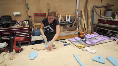 DIY Toddler Rocker and Kangaroo Walker Combo Set