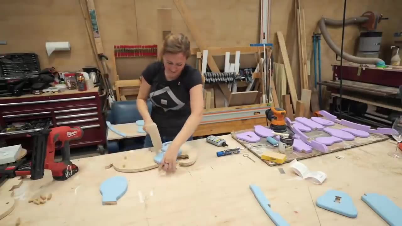 DIY Toddler Rocker and Kangaroo Walker Combo Set