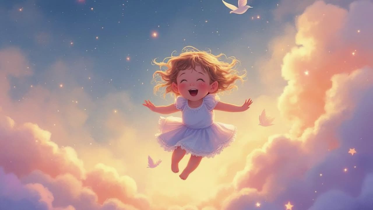 Cloud Bounce Baby Sleep Music for Deep Sleep | CrystaVibeMusic