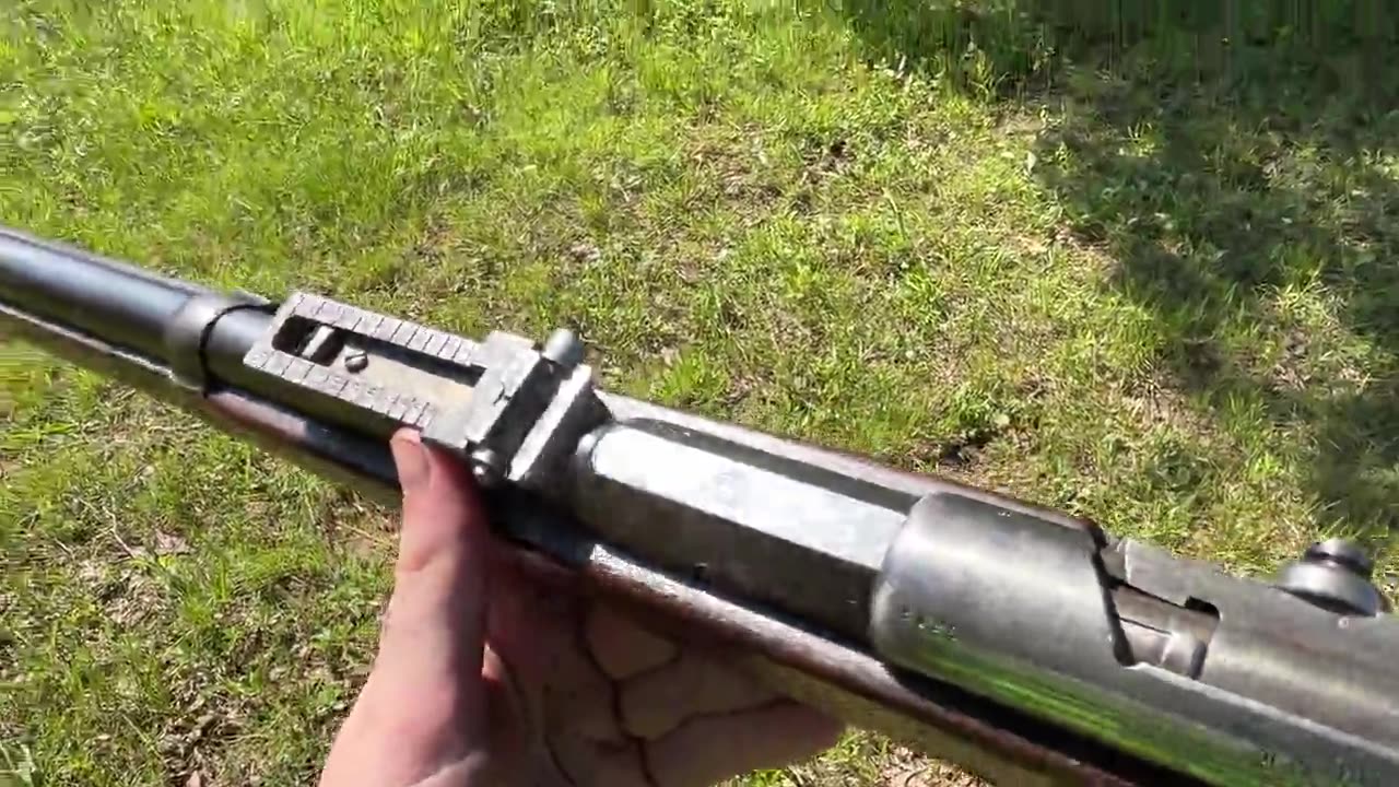 German Mauser 71/84 POV firing