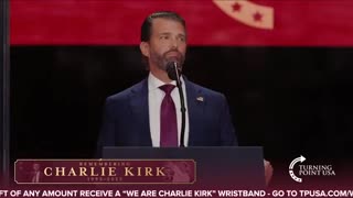WATCH: Donald Trump Jr. says he was at a campus event with Charlie Kirk when police told them