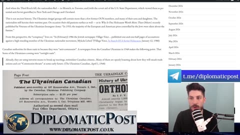 Ukrainian Emigres Of the Waffen SS 14th Division Bomb Gathering of Labour Groups in Toronto
