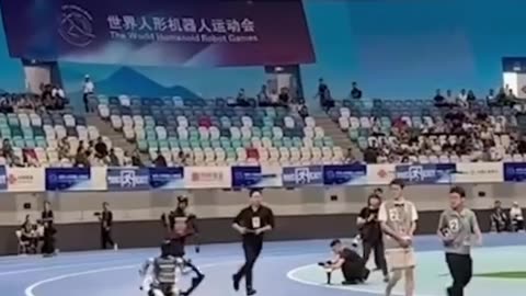 Robots vs. humans; Chinese Olympics