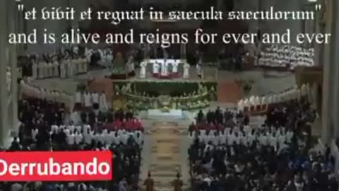Pope calling Lucifer "God and the Father of Christ" (latin mass)