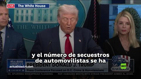 Trump: Homicidios en Washington superan a dos ciudades de Latinoamérica