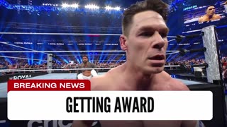 John Cena Getting Award? The Truth Revealed