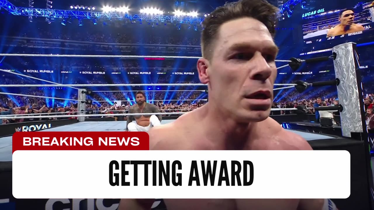 John Cena Getting Award? The Truth Revealed