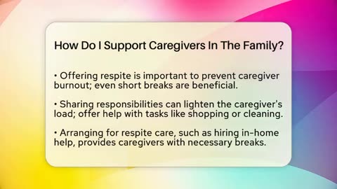 How Do I Support Caregivers In The Family_ - Better Family Relationships