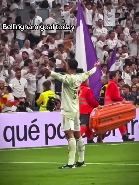 JUDE BELINGHAM SCORES FOR REAL MADRID