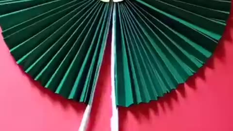 Shocking: DIY paper fan craft idea /homemade/#trending #viral #short #youtubesho