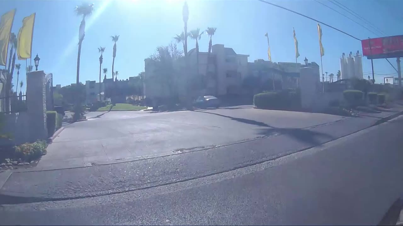 my trip thru UNLV north campus to the burned out hull of university plaza & back home.