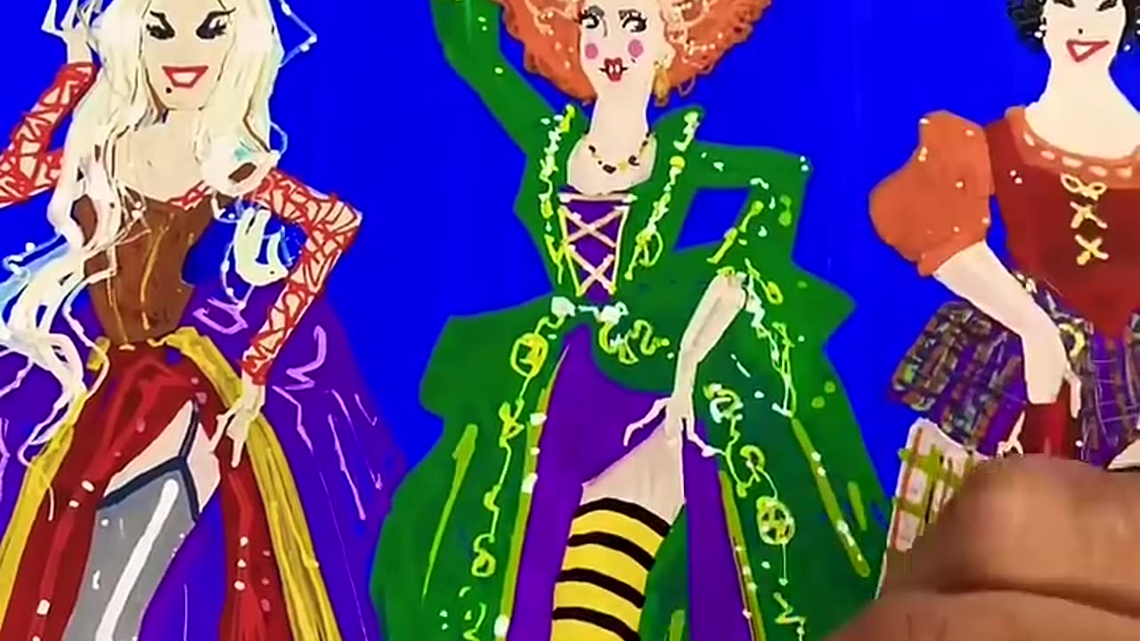 Drawing Hocus Pocus