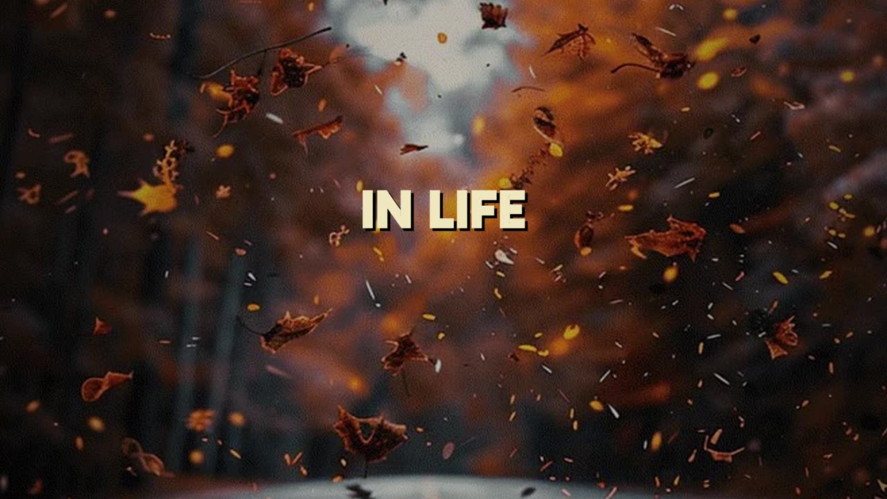 You May Not Control The Events in Life...