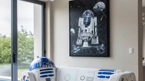 Loving these R2-D2 Shaped Sofa! 😍