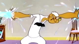 Popeye The Sailor Man: Floor Flusher (Cartoon, 1954)