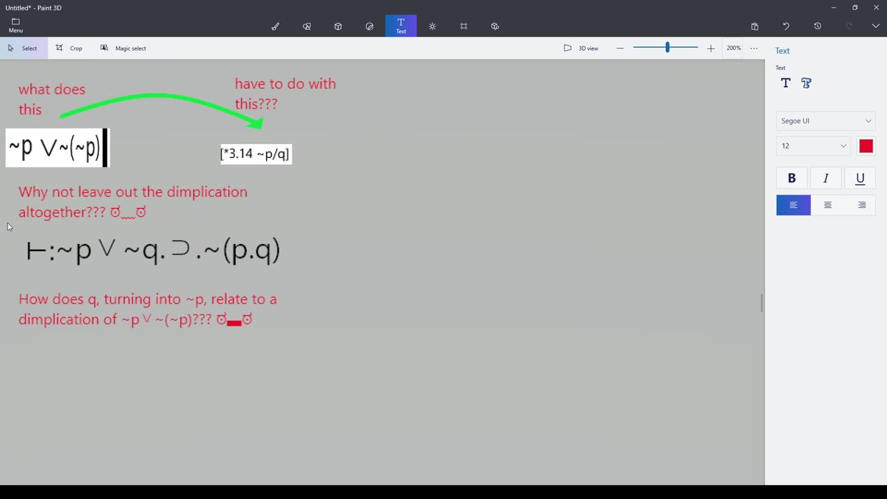 Graphing Principia Mathematica Ep8; Specific Theorems 1: *3.22; "Dangling Implication Substitution"