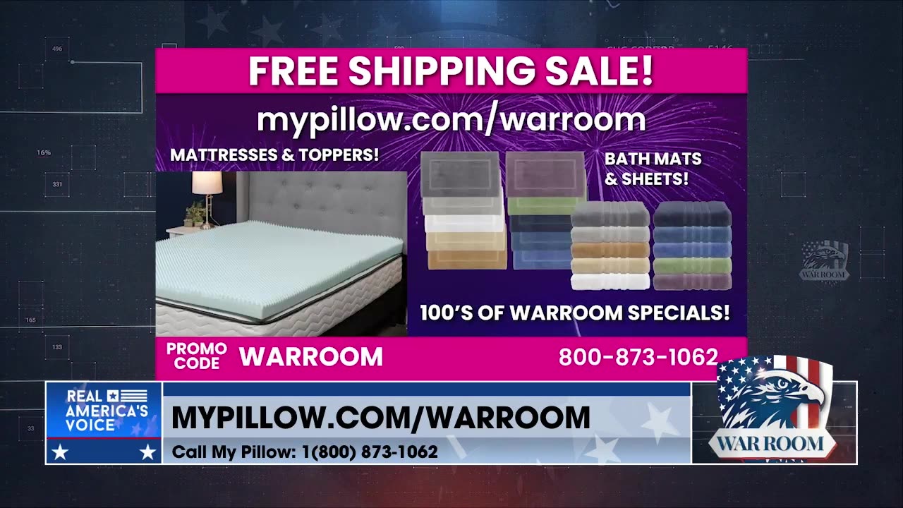 DOUBLE SALE: Mike Lindell On Free Shipping Plus Employee Pricing For MyPillow Orders