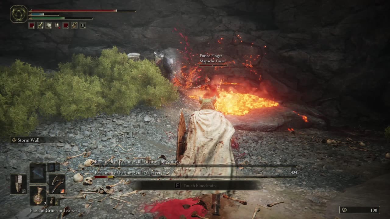 Elden Ring PC | Beastman of Farum Azula boss fight in Dragonbarrow Cave co-op w/1 summoned player NG