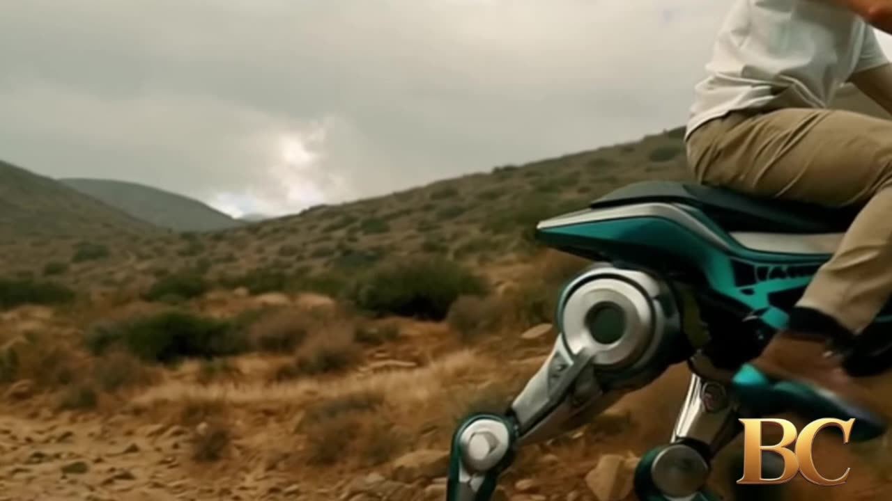 4-legged hydrogen-powered robot you can actually ride