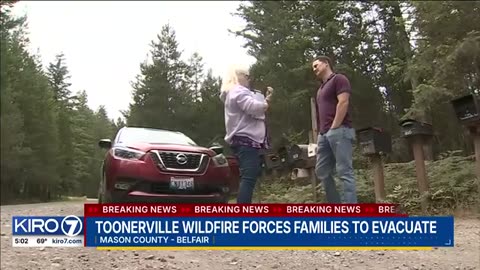 'Leave now' evacuation alerts isssued for areas of Mason County|sunmax966