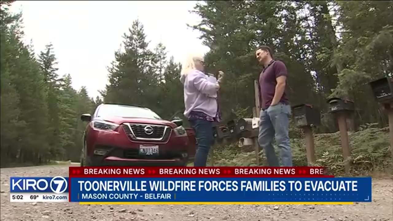 'Leave now' evacuation alerts isssued for areas of Mason County|sunmax966