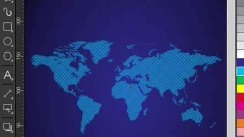 Tips for drawing dot maps quickly in CorelDraw