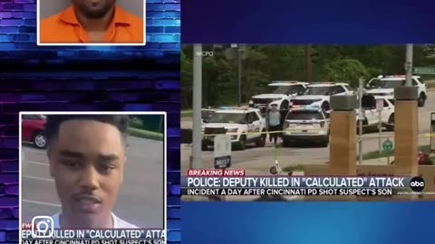 Ohio police deputy killed in calculated attack.