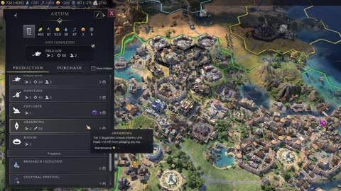 Modern Age, World War, Immortal - Civilization 7