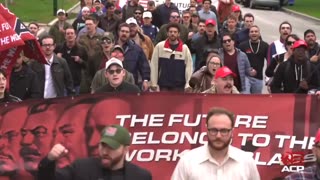 American Communists Marched on May Day in Chicago Too