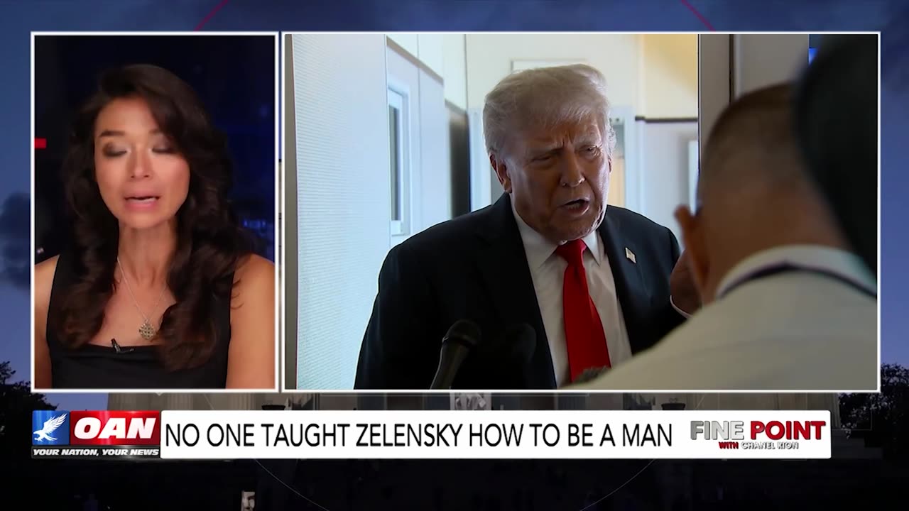 Fine Point - No One Taught Zelensky How To Be A Man, W/ Chanel Rion