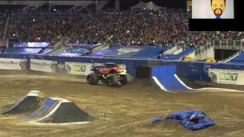 Monster Jam Team Hot Wheels Firestorm Tribute (REACTION)