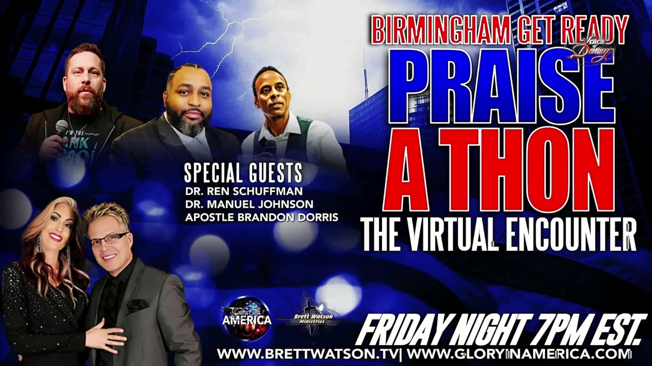 Live - Dr Brett & Marianne Watson - Apostle Brandon Dorris