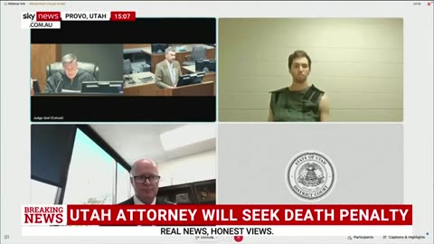 Charlie Kirk’s alleged killer makes first court appearance