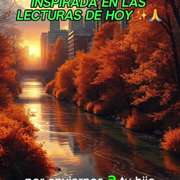 🙏✨Oración Inspirada en las Lecturas de Hoy ✨🙏