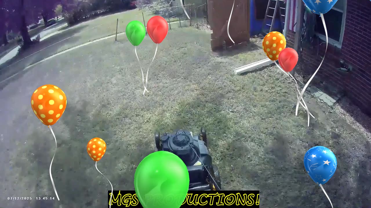 MOWING THDE LAWN 2025 WEEK 13