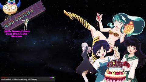 35th Birthday Stream - Words On Stream