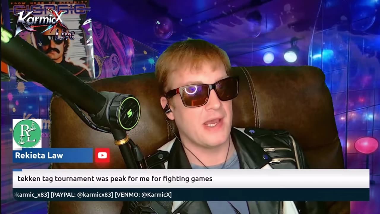 KarmicX: Nick Rekieta shows up in chat, Aaron Imholte mentioned - 5/10/25