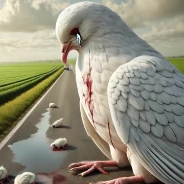 The kids' lives are stuck in the pigeon