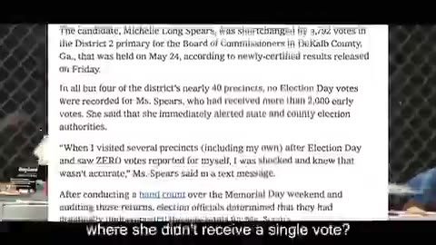 Dominion Voting Machine fraud