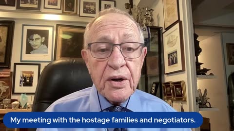 My meeting with the hostage families and negotiators.