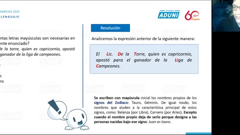 ANUAL ADUNI 2021 | Semana 14 | Lenguaje